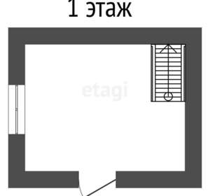 Дача 24м², 2-этажный, участок 6 сот.  