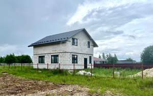 Дом 131м&sup2;, 2-этажный, участок 18 сот.  