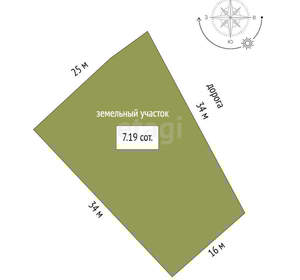 Дом 30м², 2-этажный, участок 7 сот.  