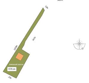 Дом 160м², 2-этажный, участок 14 сот.  
