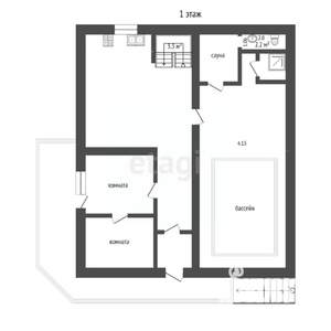 Дом 338м², 3-этажный, участок 26 сот.  