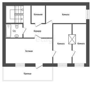 Дом 150м², 2-этажный, участок 6 сот.  