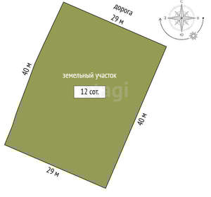 Дом 80м², 2-этажный, участок 12 сот.  