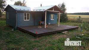 Дом 54м&sup2;, 1-этажный, участок 17 сот.  