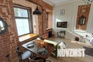 1-к квартира, посуточно, 27м2, 1/2 этаж