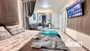 1-к квартира, посуточно, 40м2, 1/1 этаж