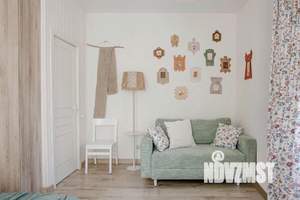 1-к квартира, посуточно, 46м2, 1/1 этаж