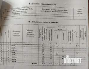 3-к квартира, вторичка, 65м2, 5/6 этаж