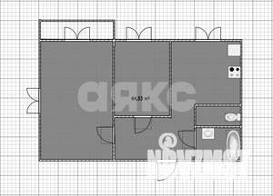 2-к квартира, вторичка, 48м2, 3/9 этаж
