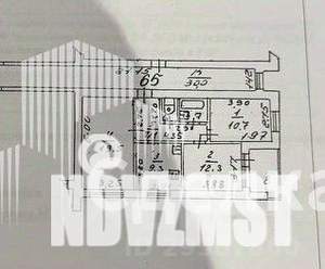3-к квартира, вторичка, 66м2, 9/9 этаж