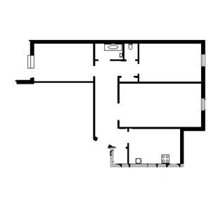 3-к квартира, вторичка, 70м2, 5/5 этаж