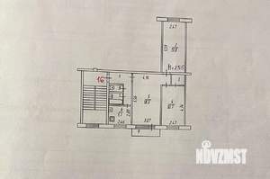 3-к квартира, вторичка, 58м2, 4/5 этаж