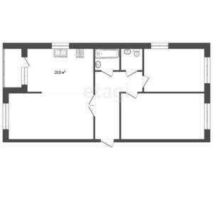 3-к квартира, вторичка, 100м2, 9/12 этаж