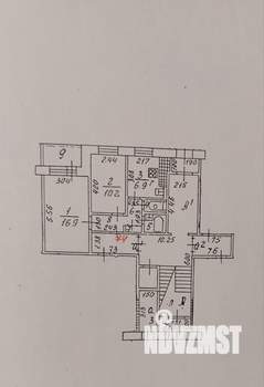 2-к квартира, вторичка, 45м2, 1/9 этаж