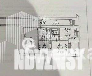3-к квартира, вторичка, 66м2, 9/9 этаж