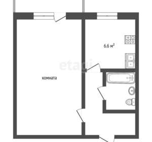 1-к квартира, вторичка, 33м2, 4/5 этаж
