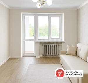 3-к квартира, вторичка, 63м2, 2/5 этаж