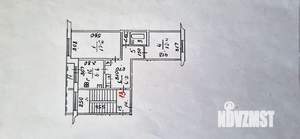 2-к квартира, вторичка, 57м2, 2/3 этаж