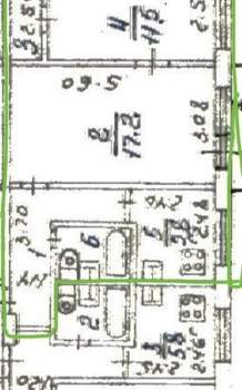 2-к квартира, вторичка, 45м2, 5/5 этаж
