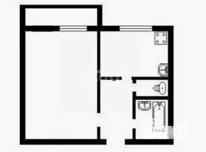 1-к квартира, вторичка, 33м2, 4/10 этаж