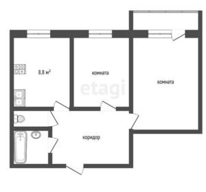 2-к квартира, вторичка, 51м2, 3/9 этаж