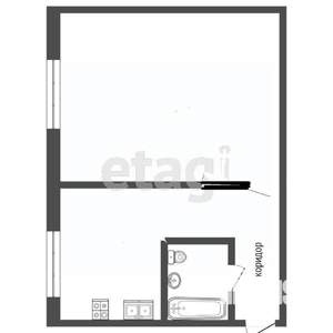 1-к квартира, вторичка, 32м2, 3/5 этаж