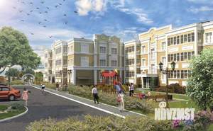 2-к квартира, строящийся дом, 66м2, 3/3 этаж