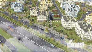 2-к квартира, строящийся дом, 60м2, 2/3 этаж